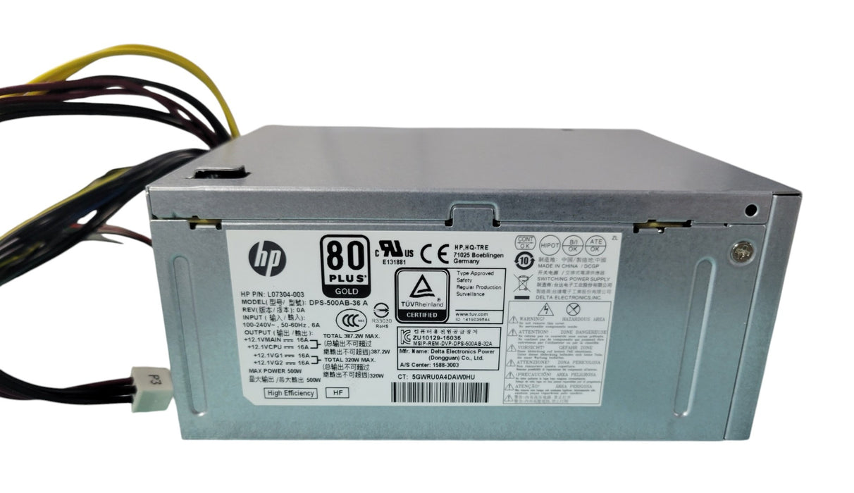 HP DPS-500AB-36 A L07304-003 - 500W 80 PLUS Gold Power Supply