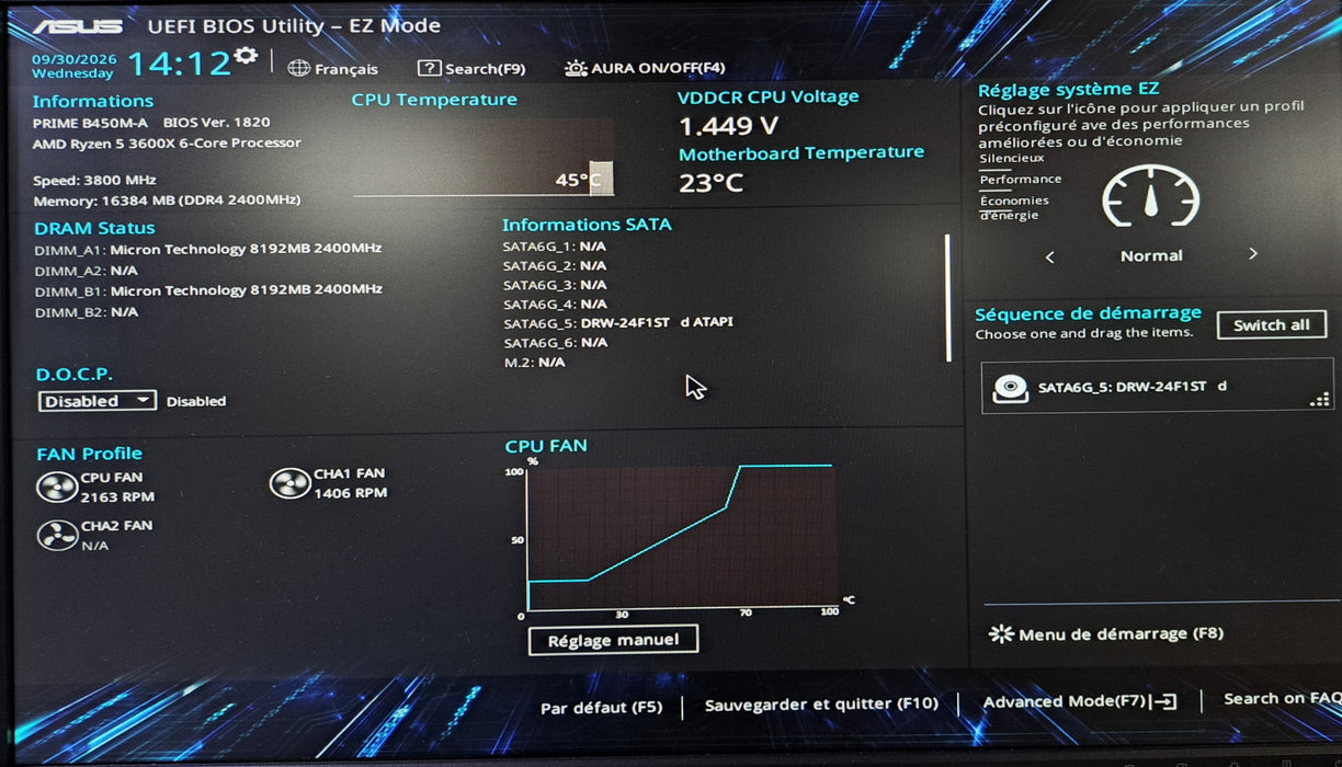ASUS PRIME B450M-A PC - AMD Ryzen 5 3600X 3.8GHz 16GB RAM MSI GT710 No HDD