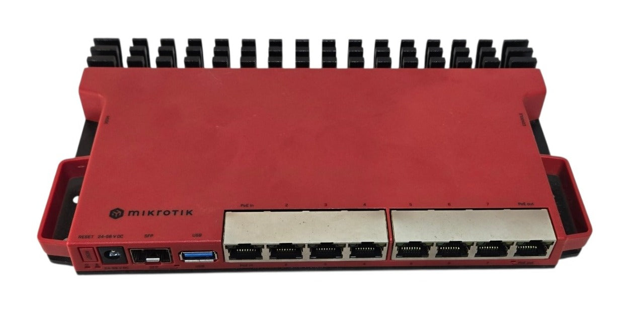MikroTik L009UiGS-RM - 8-Port Gigabit Router with SFP Port