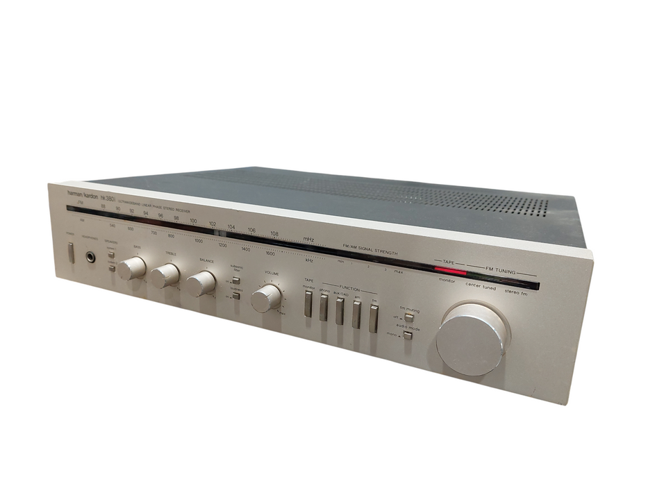 Vintage Harmon Kardon hk 380i Ultrawideband Linear Phase Stereo Receiver