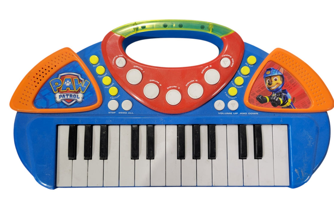 Paw Patrol Chase Toy Electronic Keyboard Piano