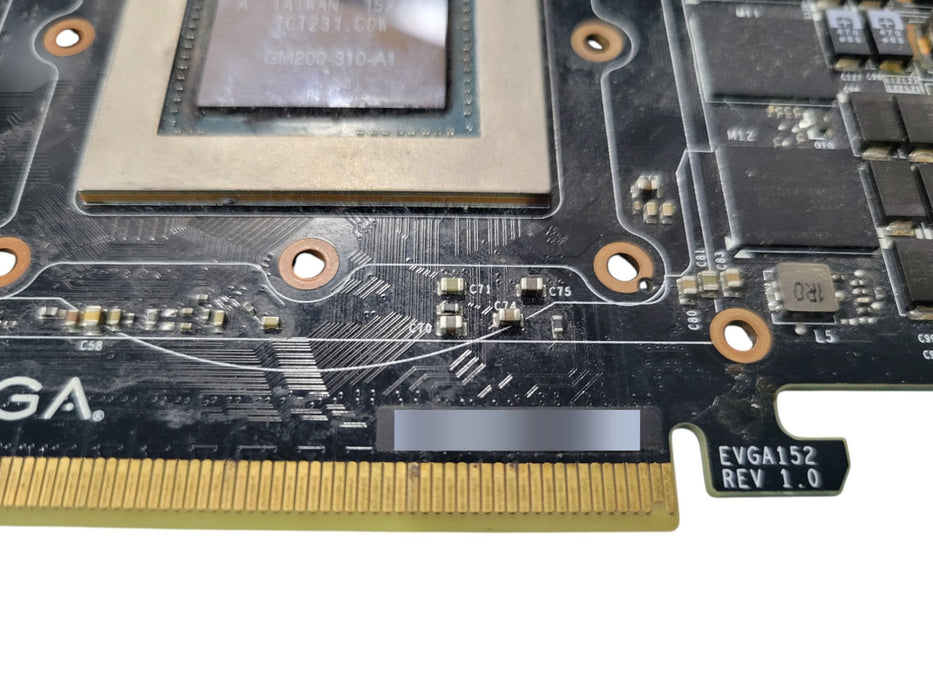 NVIDIA GeForce GTX 980 Ti EVGA 152 REV 1.0 - (GM200-310-A1) Bare PCB (READ)