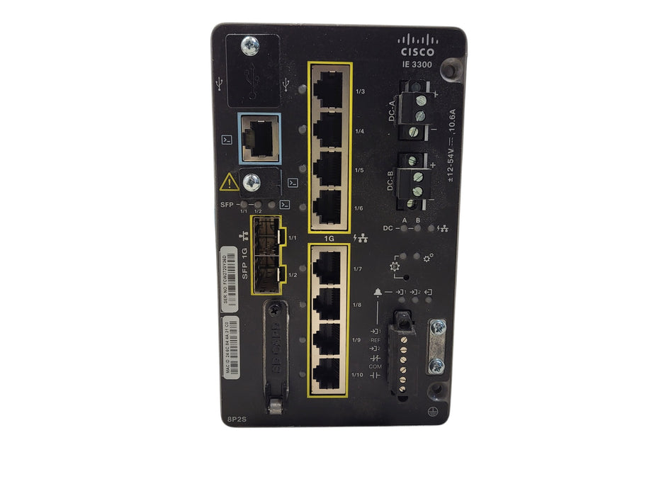 Cisco Catalyst IE-3300-8P2S-E - 8-Port PoE+ 2-Port SFP Industrial Switch