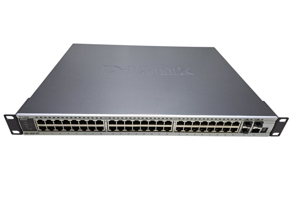 D-Link DGS-3620-52T 48-Port Gigabit Managed Layer 3 Switch w/ 4x 10G SFP+