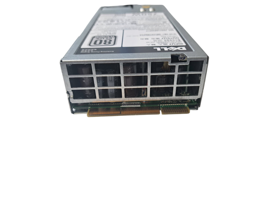 Lot of 2x Dell 750W 80 PLUS Platinum Server Power Supply