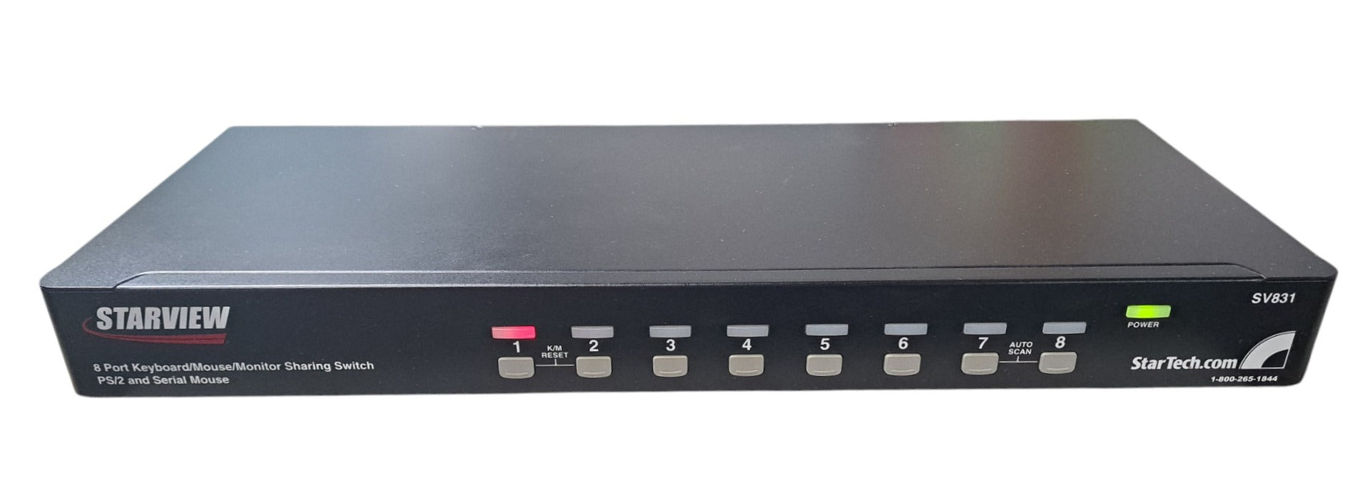 StarTech StarView SV831 - 8-Port PS/2 VGA KVM Switch
