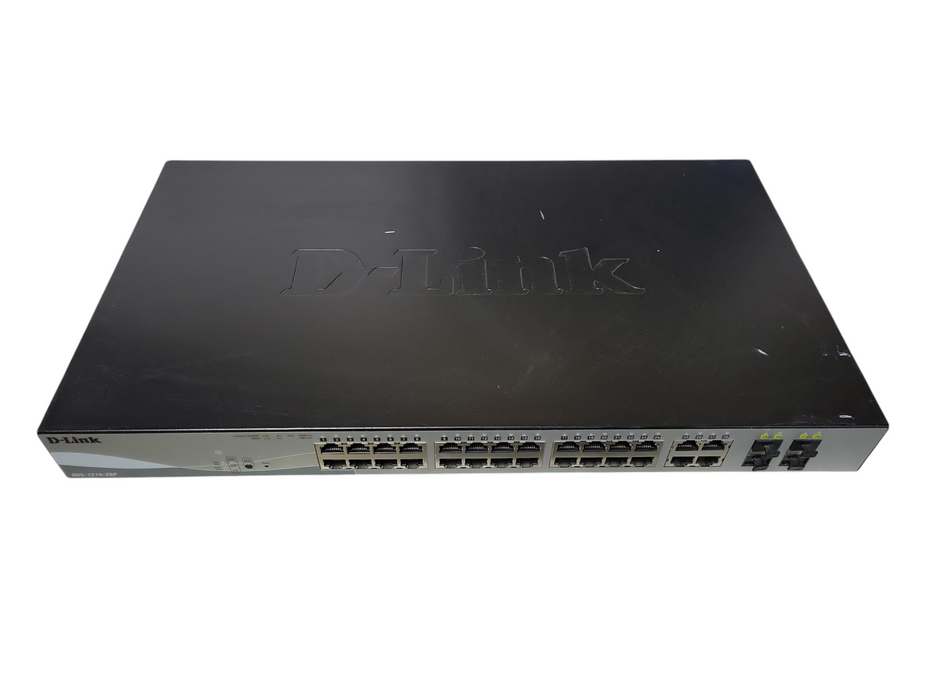 D-Link DGS-1210-28P, 28-Port Gigabit PoE 4x SFP Web Smart Switch