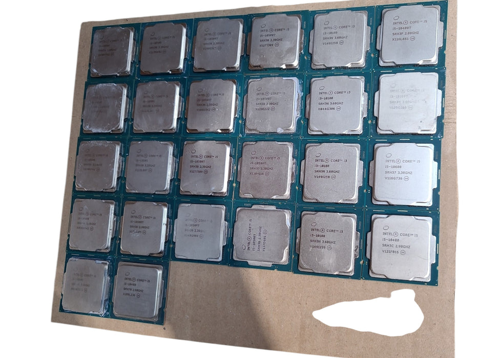 Lot of 26x, 10th Gen i-series Desktop CPUs (CPU10-11)