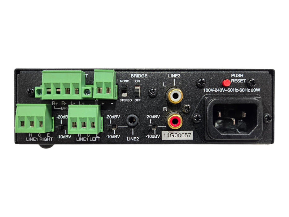 TOA AV-20D Power Amplifier