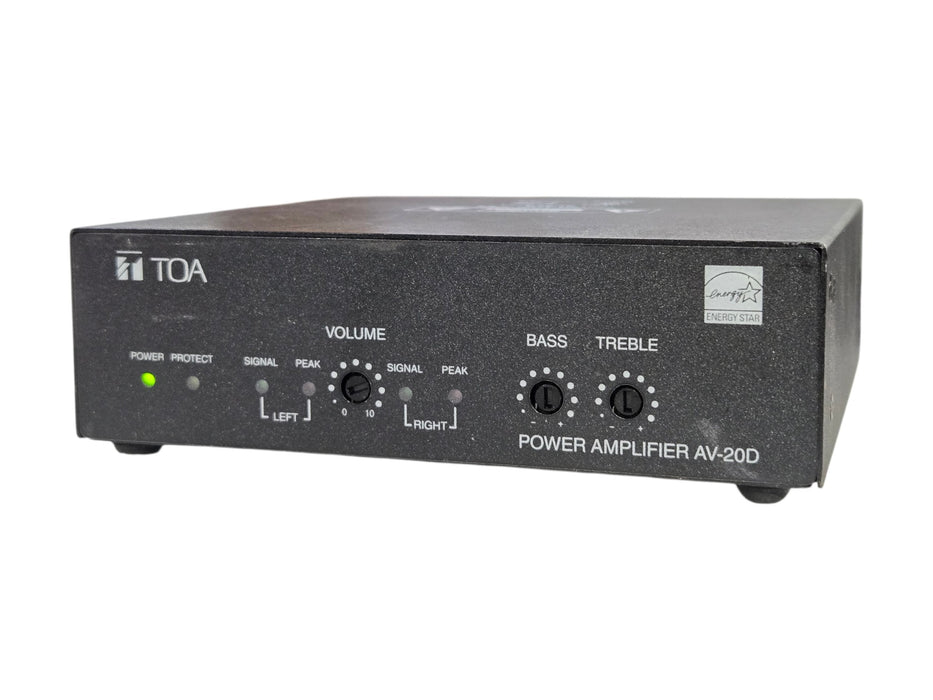 TOA AV-20D Power Amplifier