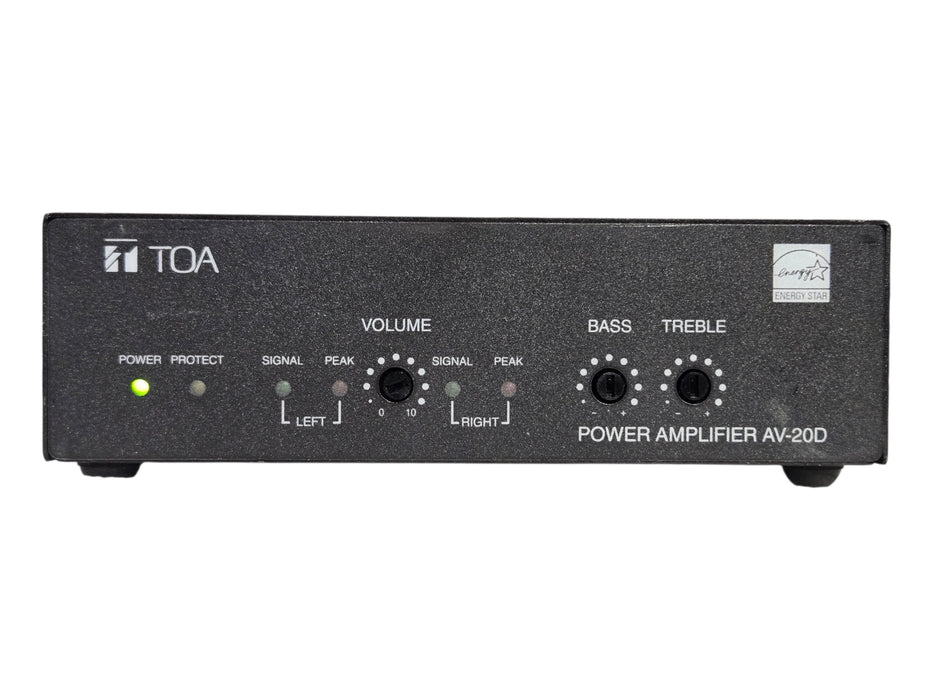 TOA AV-20D Power Amplifier