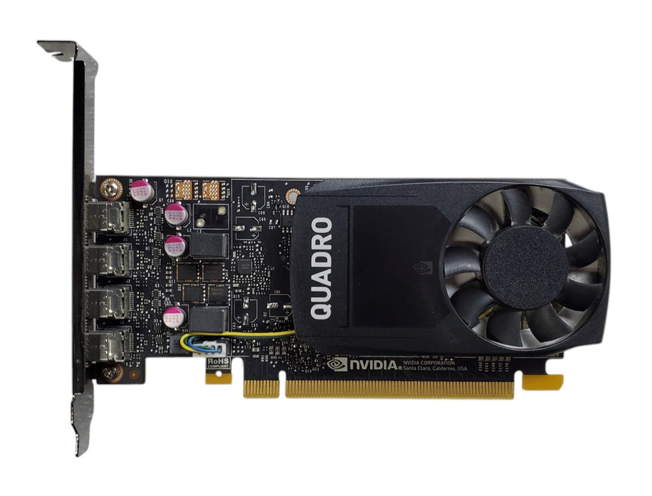 NVIDIA Quadro P1000 4GB GDDR5 Graphics Card | 4xMiniDP