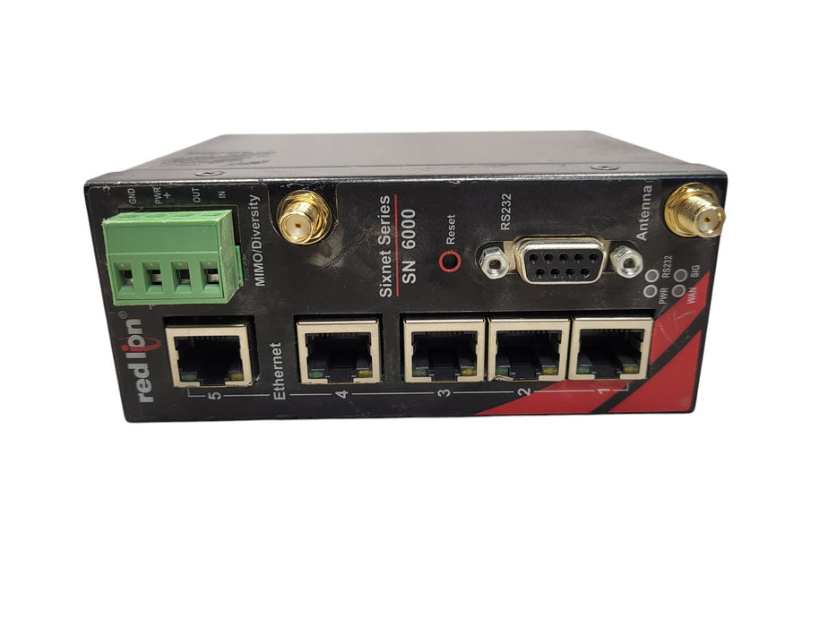 Red 6000 RAM-6921 Lion Sixnet Series SN 6000 SN-6921-AM Cellular Industrial RTU