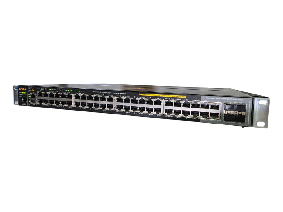 Aruba 2920-48G PoE+ Switch J9772A - 48-Port GbE PoE+ 4x SFP J9733A Stacking