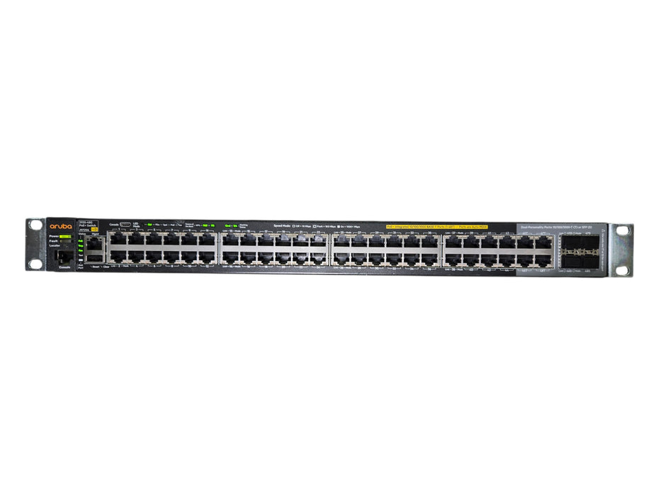 Aruba 2920-48G PoE+ Switch J9772A - 48-Port GbE PoE+ 4x SFP J9733A Stacking