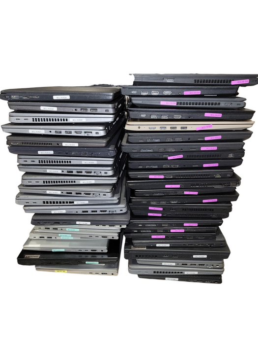 Lot 44x C-Grade DELL/HP/Lenovo 10-12 Gen Laptops (BCL16-08)