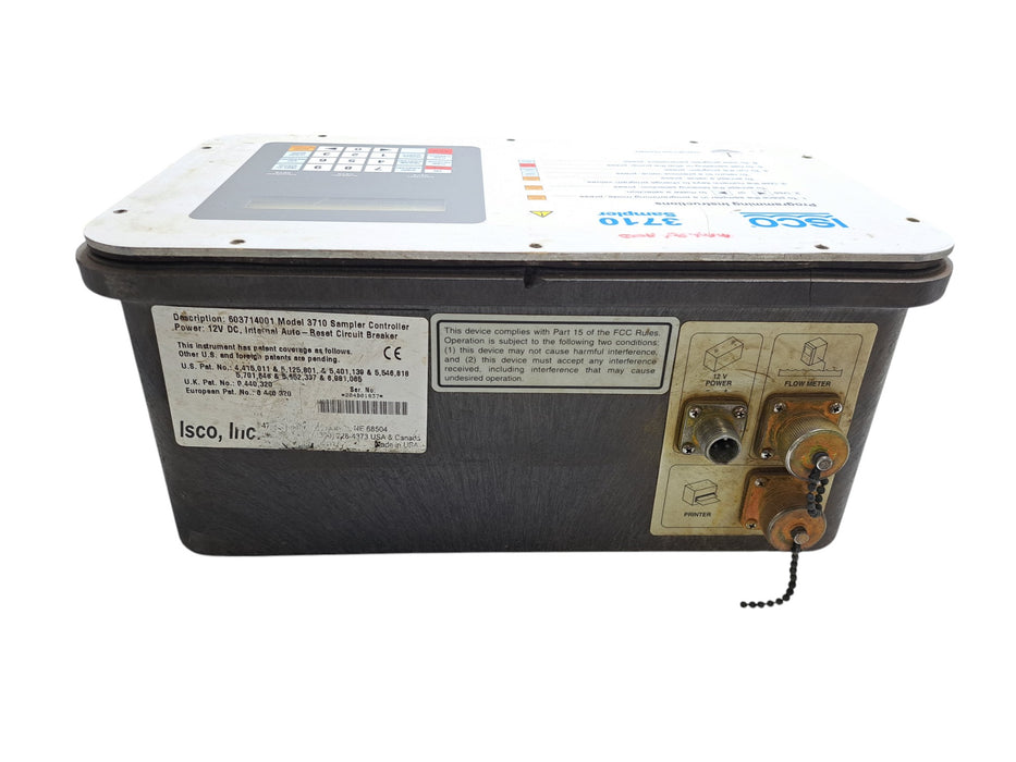 Isco 3710 Sampler Controller 603714001 12V DC (READ)