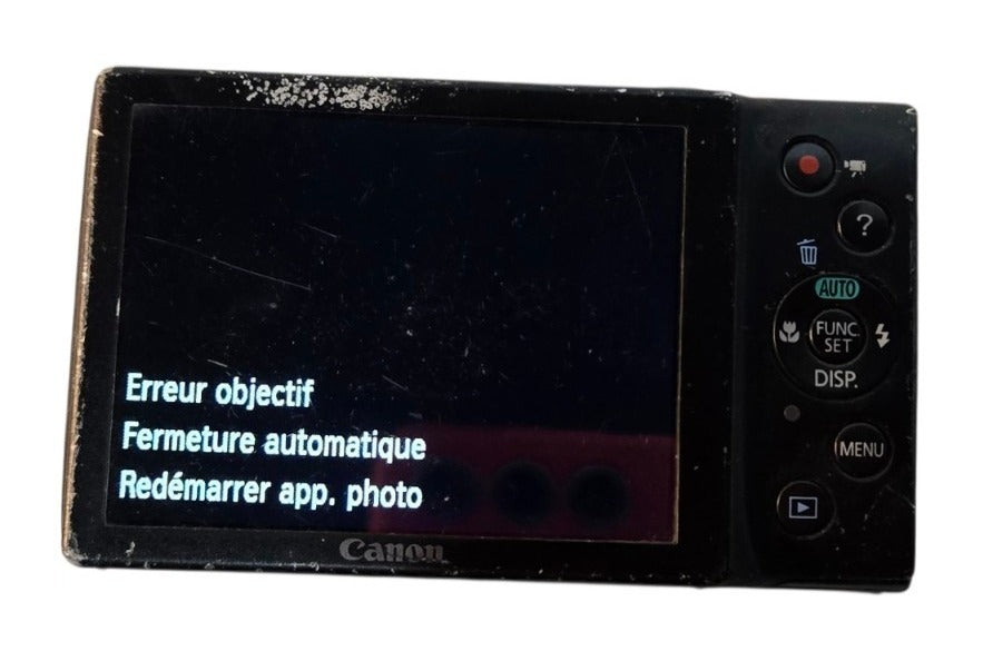 Canon PowerShot A3400 IS - 16.0MP 8x Optical Zoom Digital Camera (READ)