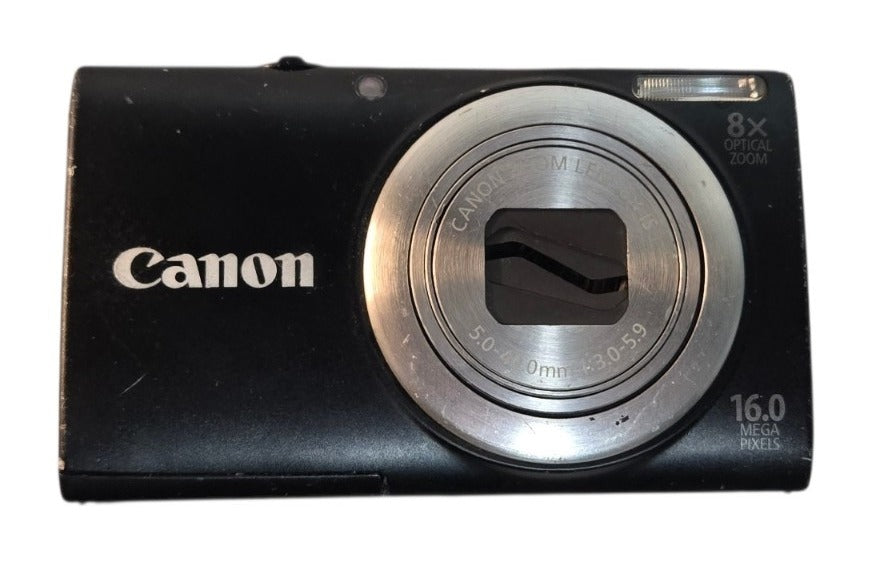 Canon PowerShot A3400 IS - 16.0MP 8x Optical Zoom Digital Camera (READ)