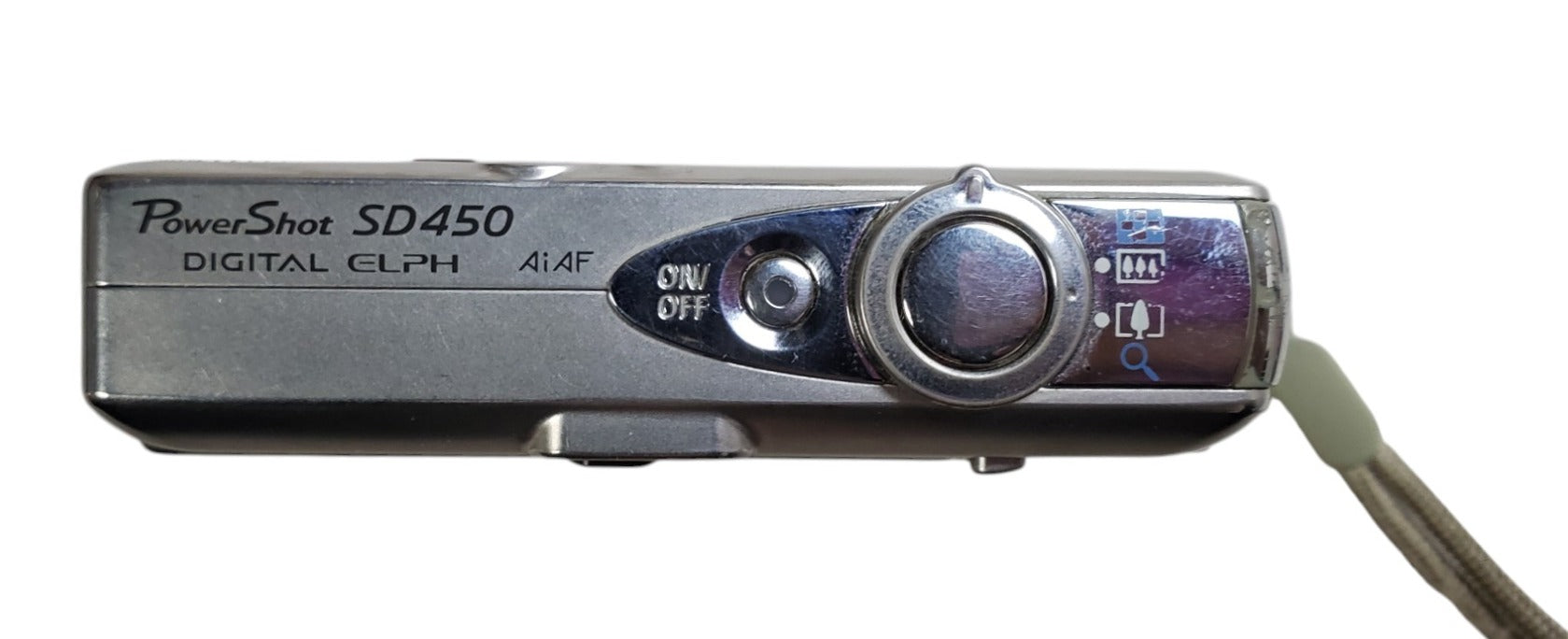 Canon PowerShot SD450 Digital ELPH 5.0MP Digital Camera w/ Battery