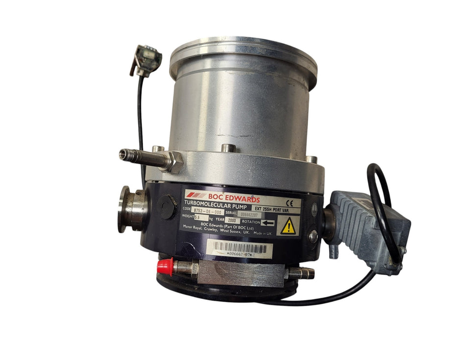 BOC Edwards EXT 255H PORT VAR Turbomolecular Pump B753-06-000 (READ)