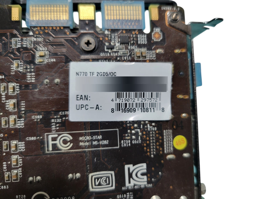 MSI N770 TF 2GD5/OC GeForce GTX 770 Twin Frozr 2GB GDDR5 GPU (READ)