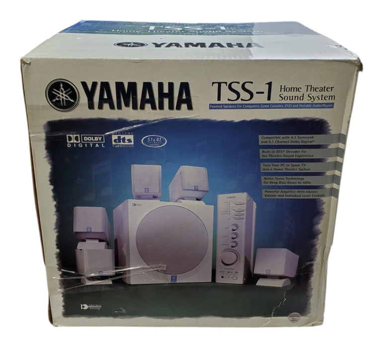 New Open Box - Yamaha TSS-1 Home Theater Sound System 5.1 Channel