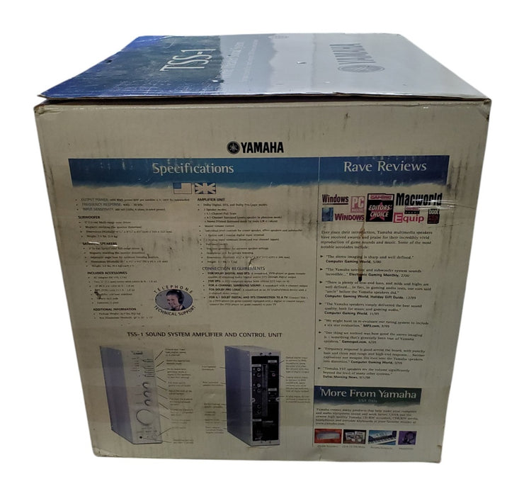 New Open Box - Yamaha TSS-1 Home Theater Sound System 5.1 Channel