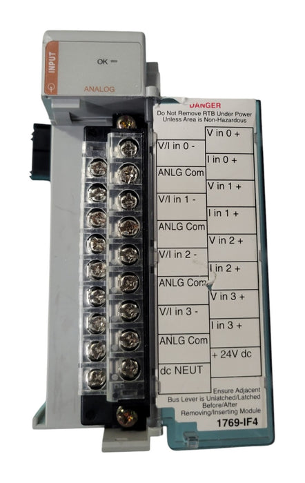 Allen-Bradley 1769-IF4 Ser B Rev 2 - 4 Channel Analog Input Module