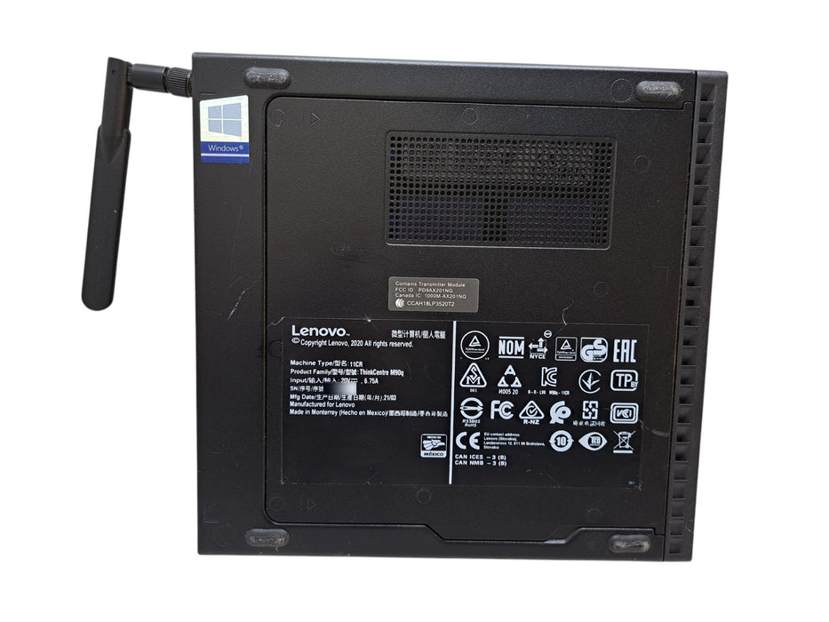 Lenovo ThinkCentre M90q Tiny - Core i5-10500 16GB RAM 256GB SSD 135W AC Wi-FI