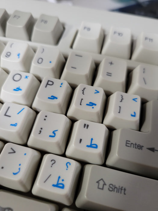 Chicony KB-5911 - Vintage Mechanical Feel Keyboard 5-Pin DIN Arabic/English