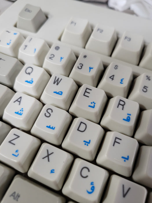 Chicony KB-5911 - Vintage Mechanical Feel Keyboard 5-Pin DIN Arabic/English