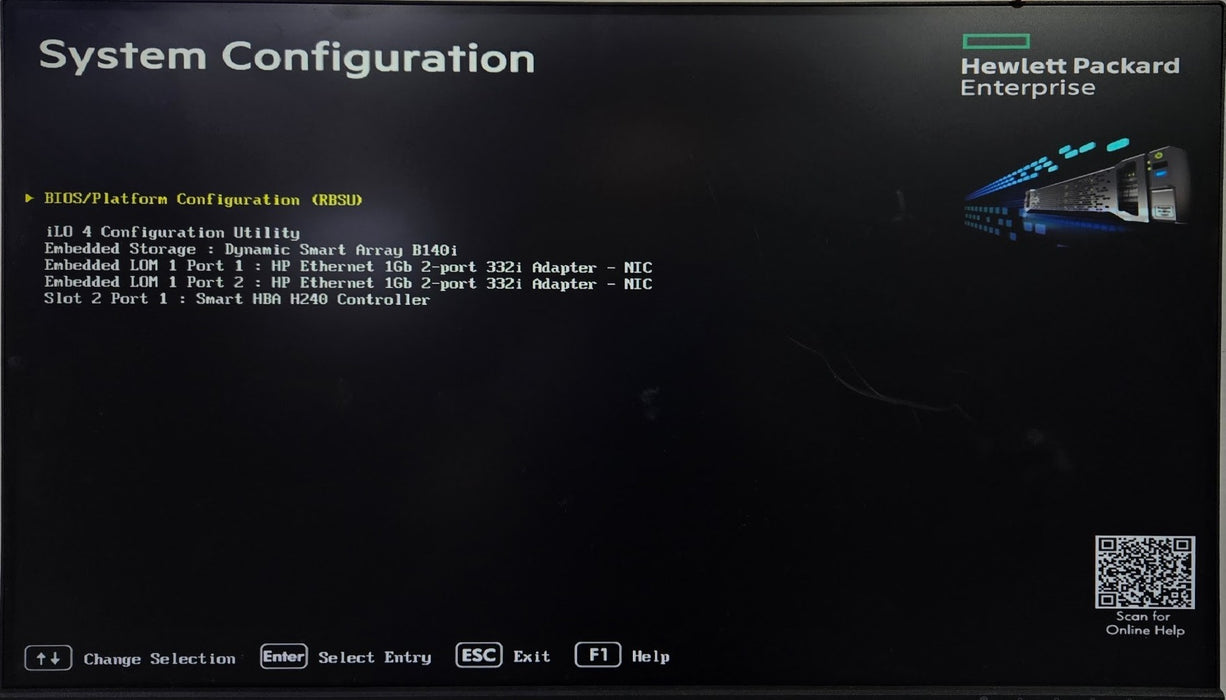 HP ProLiant DL20 Gen9 - Xeon E3-1240 v5 8GB H240 1x PSU