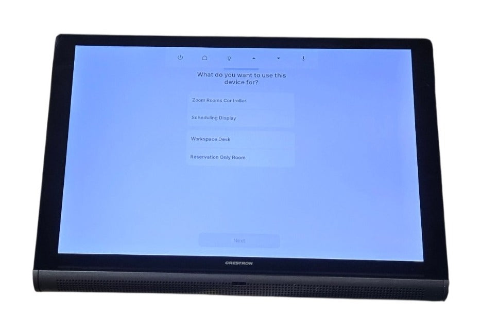 Crestron TS-1070-B-S M201923006 10.1" Tabletop Touch Screen Zoom (READ)