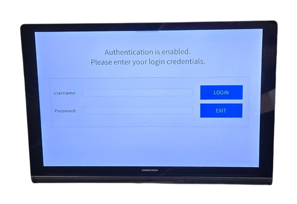 Crestron TS-1070-B-S M201923006 10.1" Tabletop Touch Screen Zoom (READ)