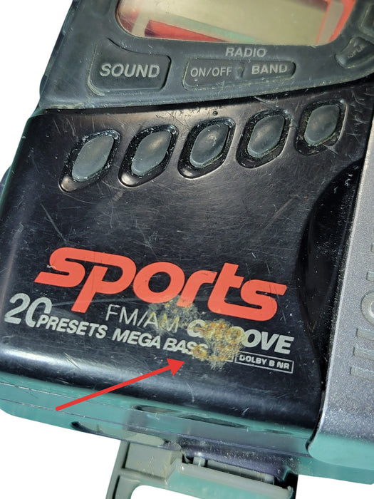 Sony Walkman WM-FS499 - Sports Radio Cassette Player AM/FM Mega Bass