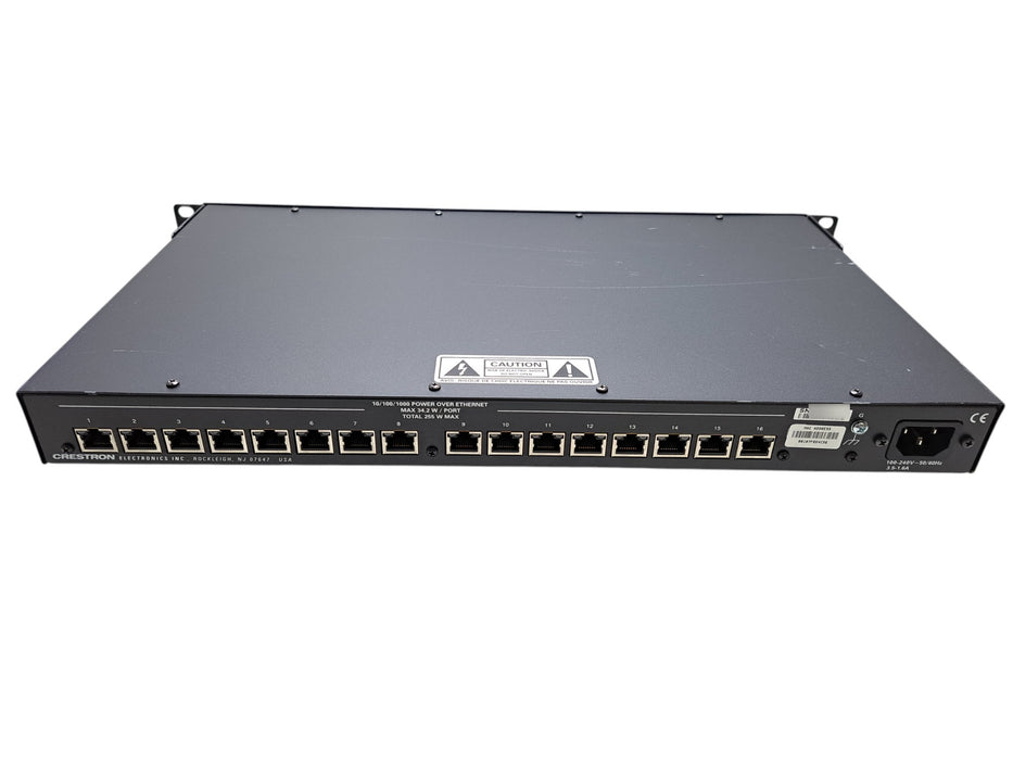 Crestron CEN-SWPOE-16 16-Port Managed PoE+ Ethernet Switch