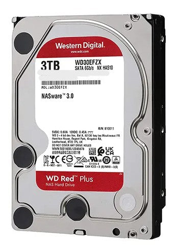 3TB SATA 3.5" 64mb  6GB/s WD Red NAS HDD - Assorted Models