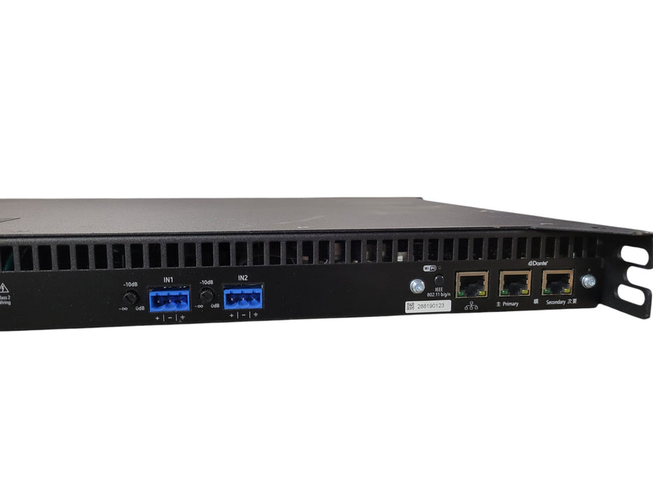 LEA Professional Connect Series 702D 2-Channel Dante Network Amplifier