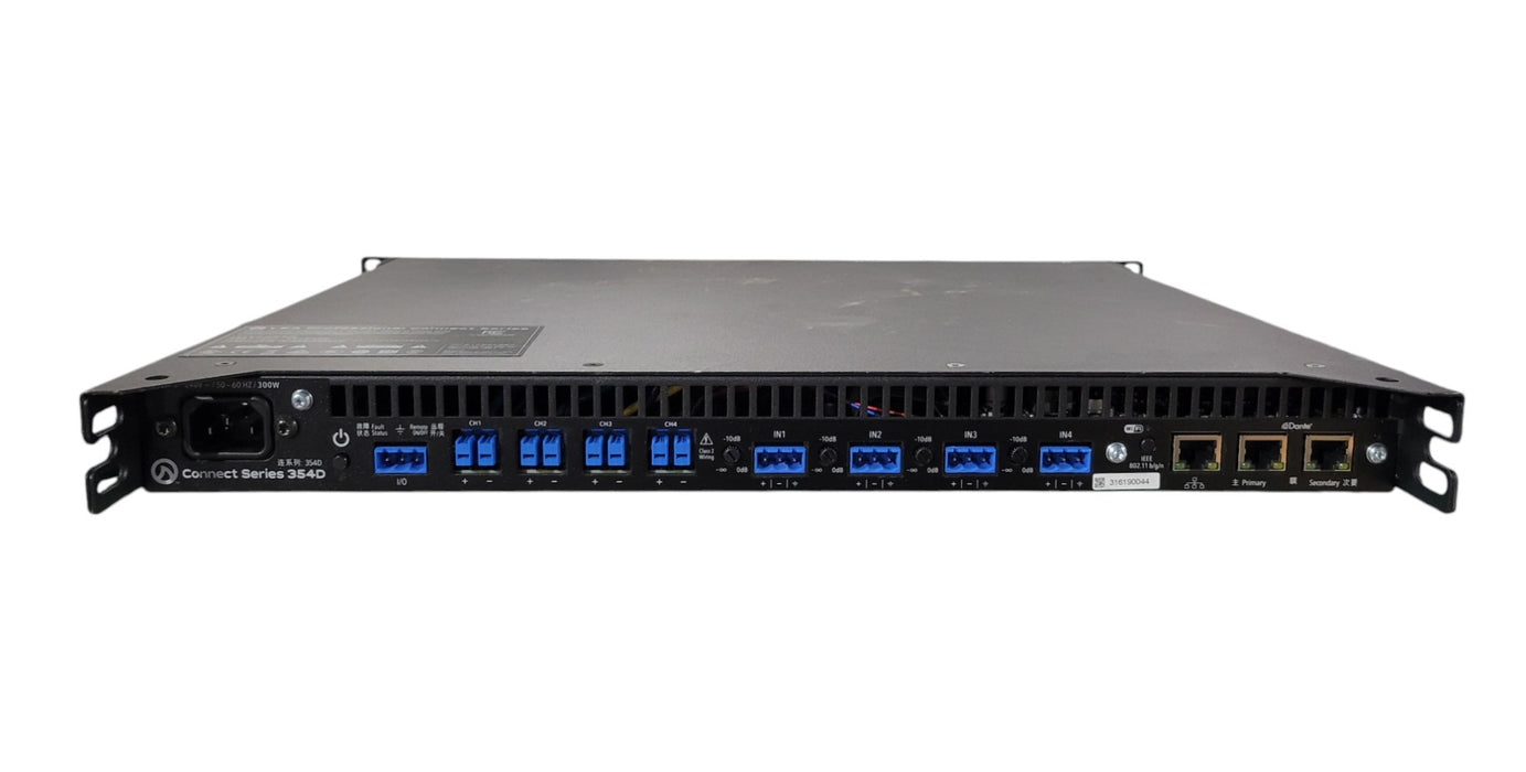 LEA Professional Connect Series 354D 4-Channel Dante Power Amplifier