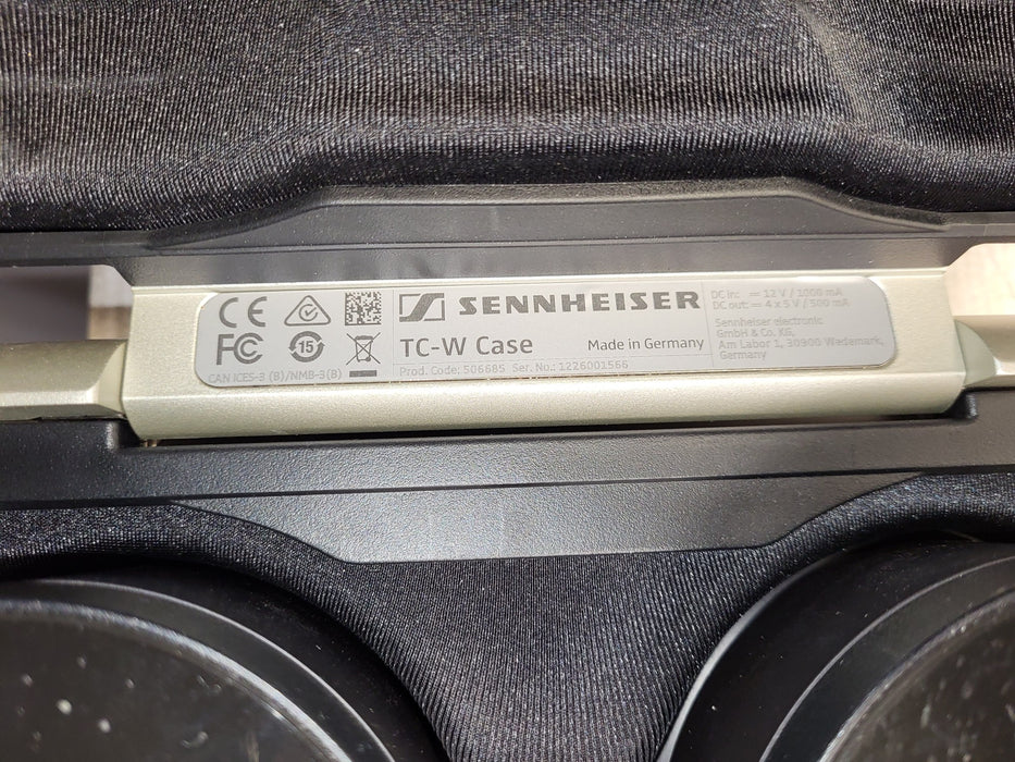 Sennheiser TeamConnect Wireless TC-W Case - Wireless Conference System (3 Pods)