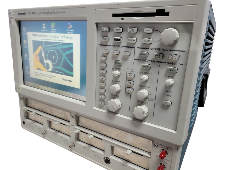 TEKTRONIX TDS8000B DIGITAL SAMPLING OSCILLOSCOPE NO HDD