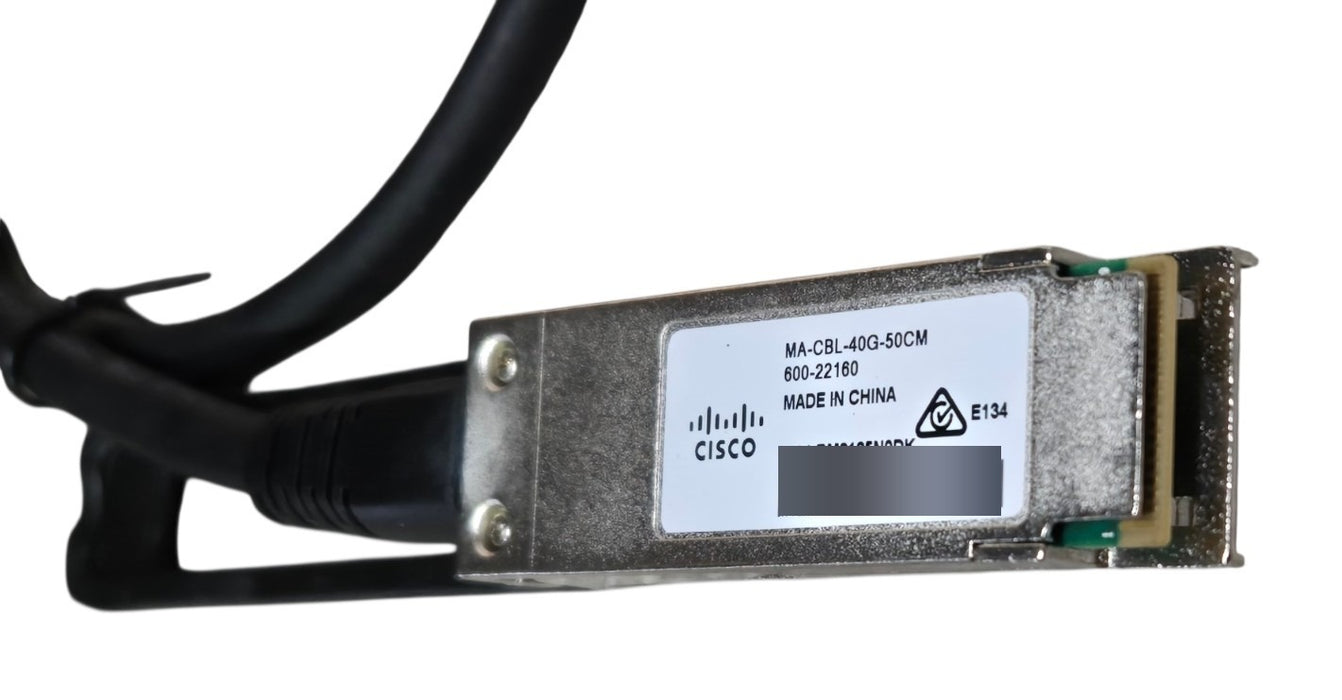 Cisco MA-CBL-40G-50CM 40G QSFP+ Stacking / Direct Attach Cable 0.5m
