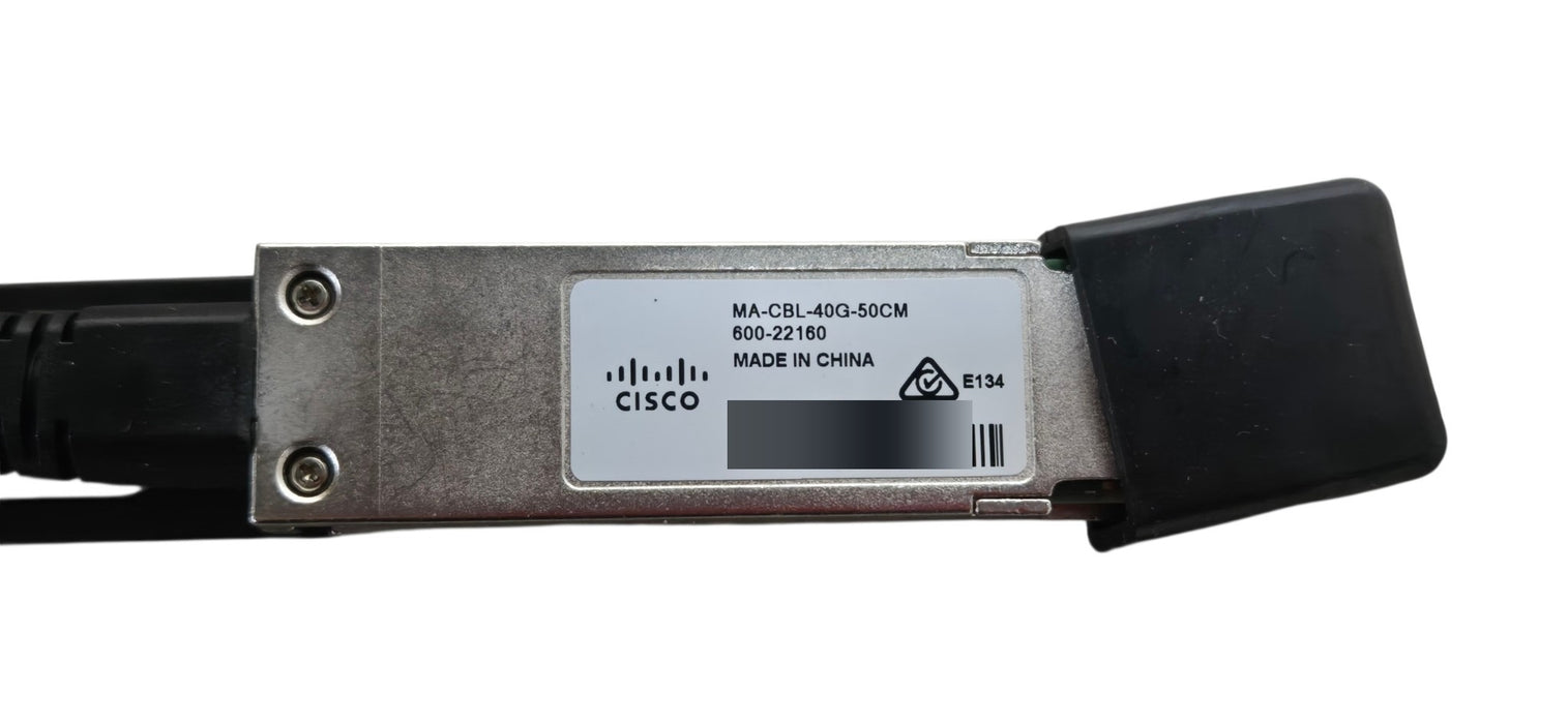 Cisco MA-CBL-40G-50CM 40G QSFP+ Stacking / Direct Attach Cable 0.5m