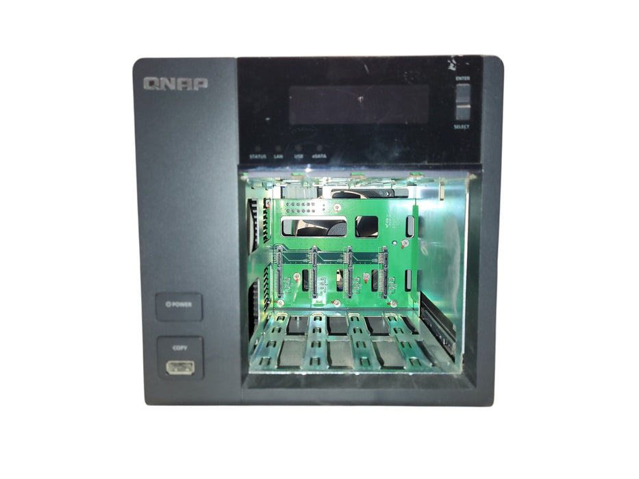 QNAP TS-459 Pro+ - 4-Bay NAS 1GB RAM 2x GbE Dual eSATA