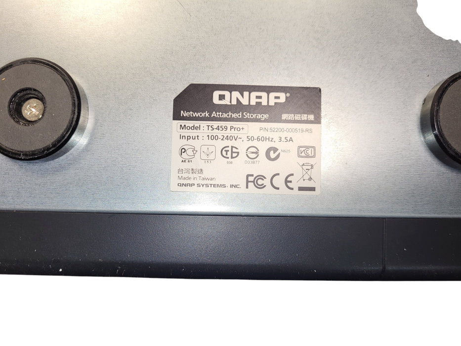 QNAP TS-459 Pro+ - 4-Bay NAS 1GB RAM 2x GbE Dual eSATA
