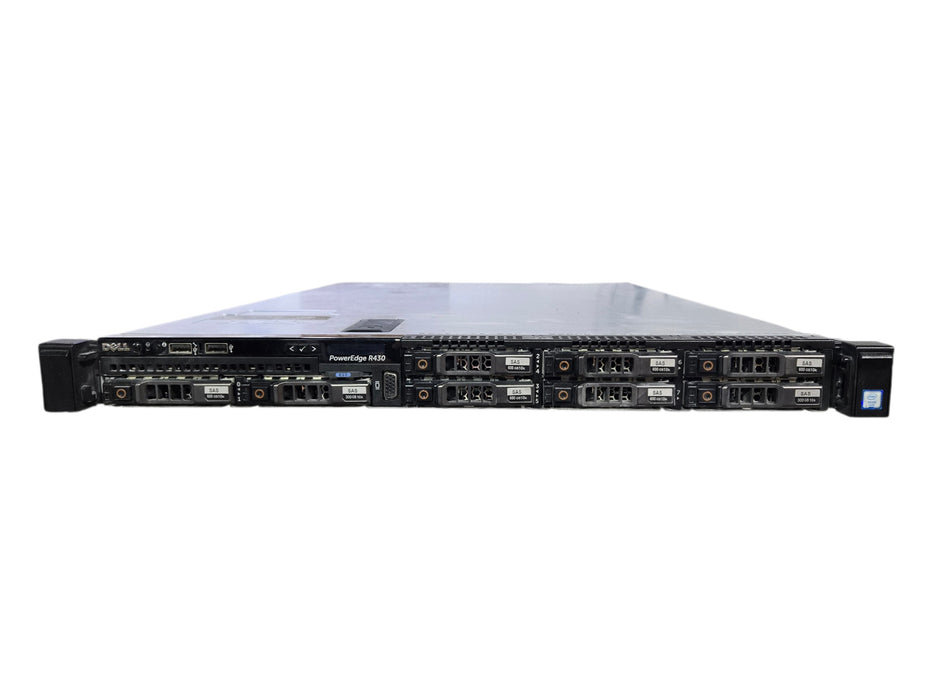 Dell PowerEdge R430 8x SFF 1x Xeon E5-2620v3 32GB DDR4 PERC 2x PSU