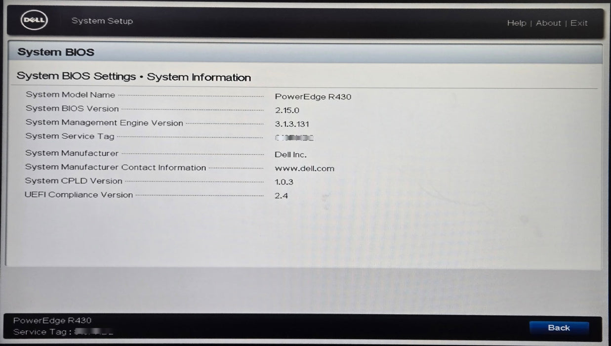 Dell PowerEdge R430 8x SFF 1x Xeon E5-2620v3 32GB DDR4 PERC 2x PSU