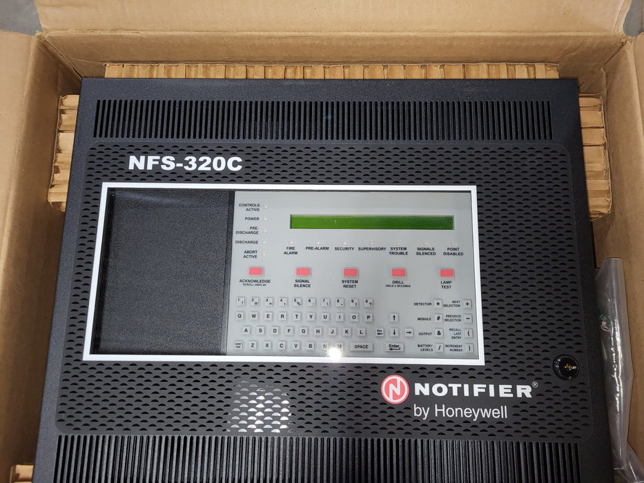 Notifier NFS-320C Intelligent Addressable Fire Alarm Control Panel