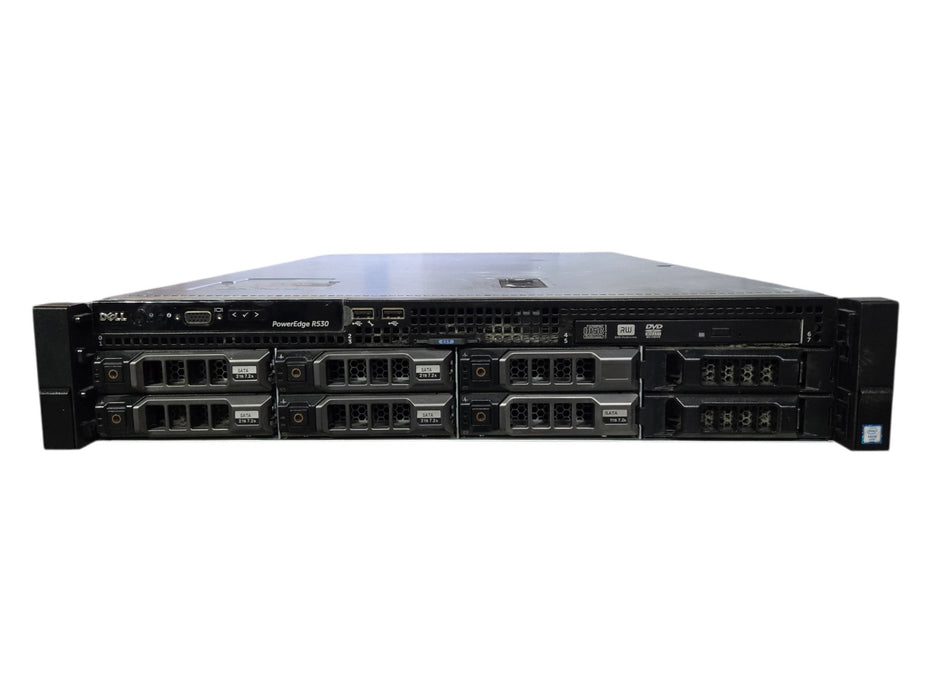 Dell PowerEdge R530 8x LFF - 2x Xeon E5-2603 v4 64GB DDR4 H730 Mini